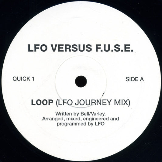 LFO Versus F.U.S.E. : Loop (12")