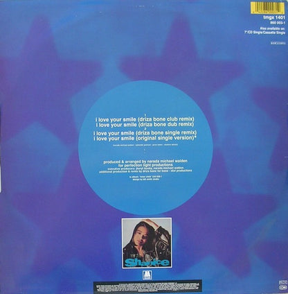 Shanice : I Love Your Smile (Driza Bone Remix) (12", Single)