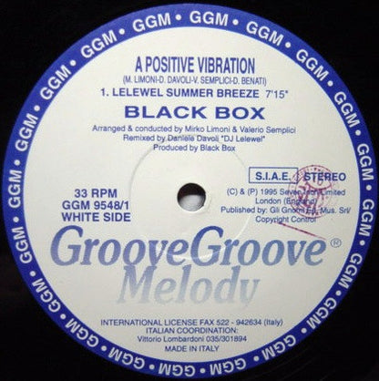 Black Box : A Positive Vibration Part I (12")