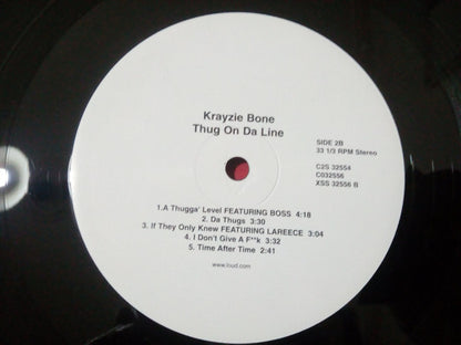 Krayzie Bone : Thug On Da Line (2xLP, Album)