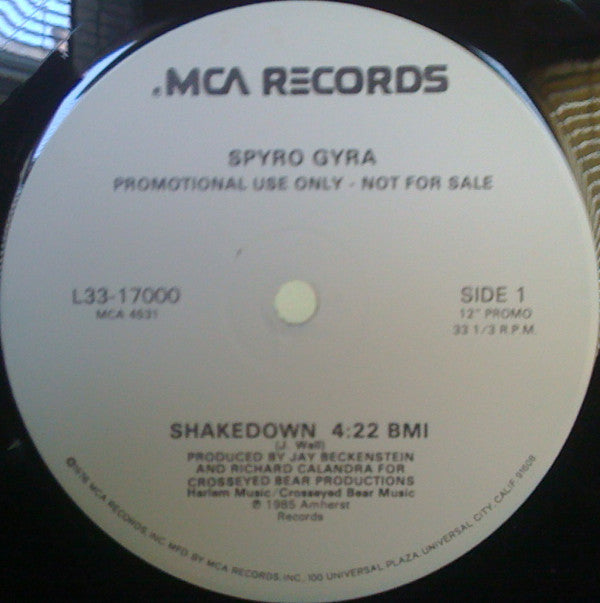 Spyro Gyra : Shakedown (12", Promo)