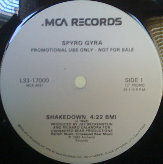 Spyro Gyra : Shakedown (12", Promo)