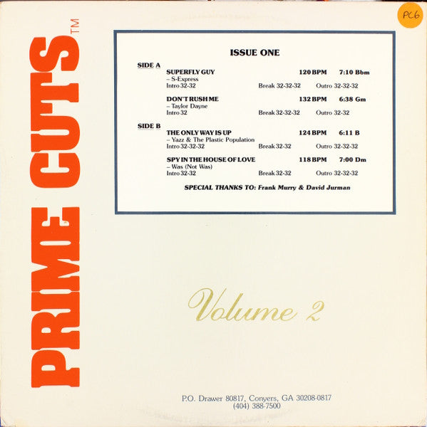 Various : Volume 2, Issue One (2x12", Comp, Promo)
