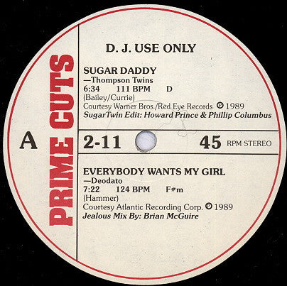 Various : Prime Cuts - Volume 2, Issue Eleven (2x12", Comp, Promo)