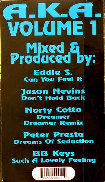 Various : A.K.A. Volume One (12", Comp)