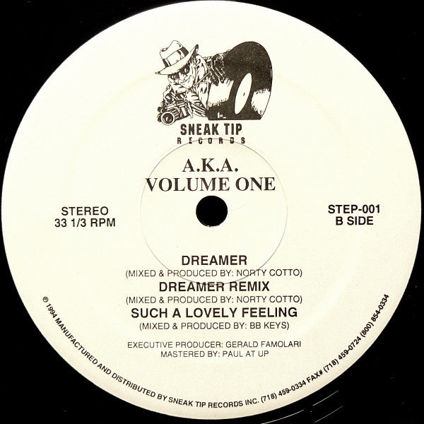 Various : A.K.A. Volume One (12", Comp)