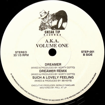 Various : A.K.A. Volume One (12", Comp)