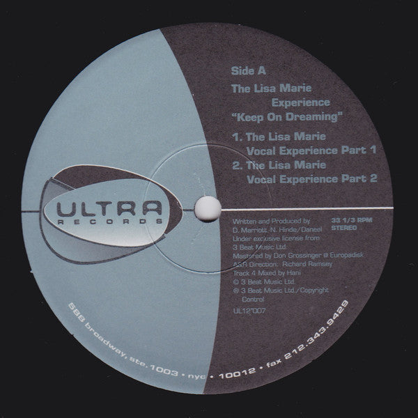 The Lisa Marie Experience* : Keep On Dreaming (12")