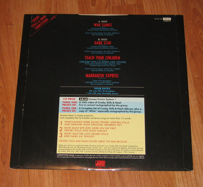 Crosby, Stills & Nash : War Games (12")