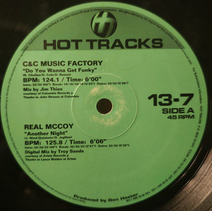 Various : Hot Tracks 13-7 (3x12", Comp, Promo)
