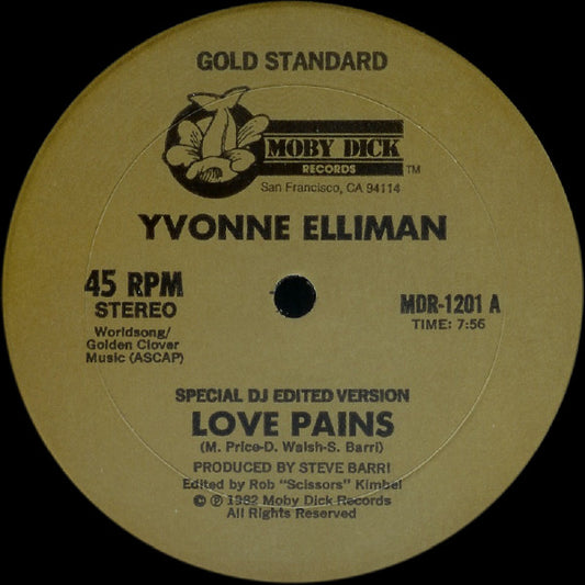 Yvonne Elliman : Love Pains (12")