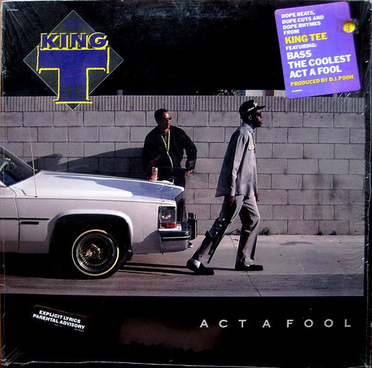 King Tee : Act A Fool (LP, Album)