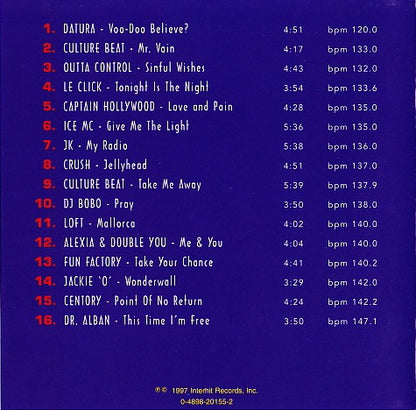 Various : DMA Dance Volume 3: Eurodance (CD, Comp)