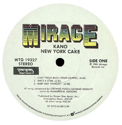 Kano : New York Cake (LP, Album, Spe)