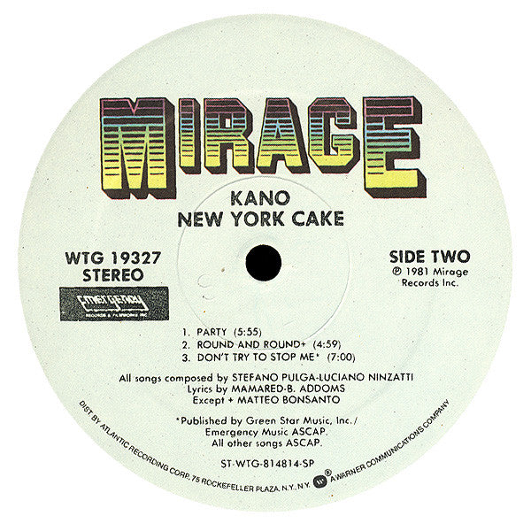 Kano : New York Cake (LP, Album, Spe)