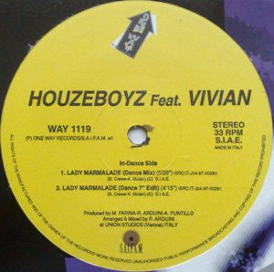 Houzeboyz Feat. Vivian (20) : Lady Marmalade (12")