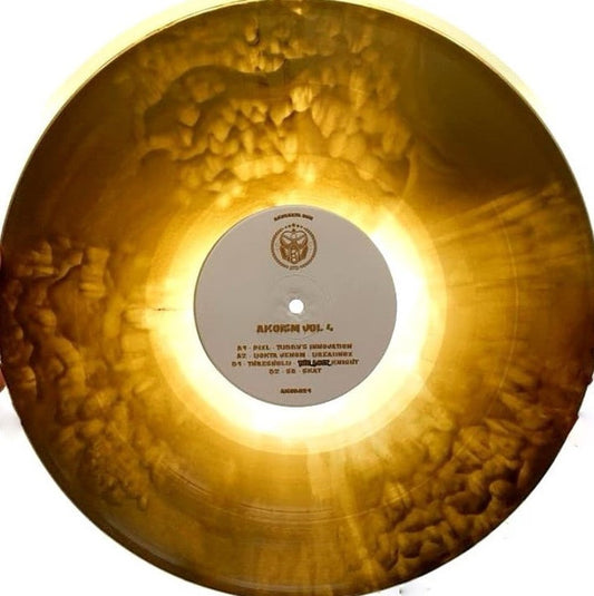Various : AKOism Vol 4 (12", S/Edition, Gol)