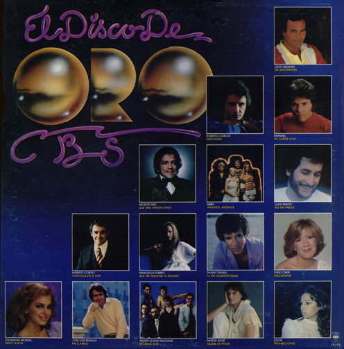 Various : El Disco De Oro CBS (LP, Comp)