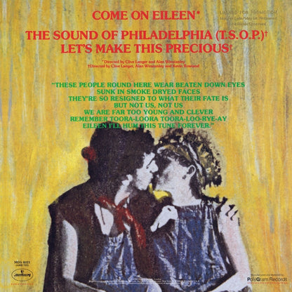 Dexys Midnight Runners & The Emerald Express : Come On Eileen (12", Single, Promo)