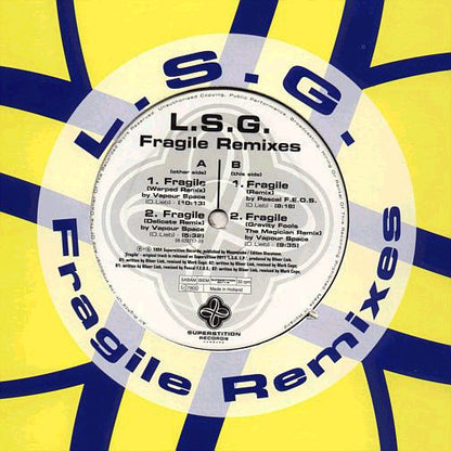 L.S.G. : Fragile Remixes (12")