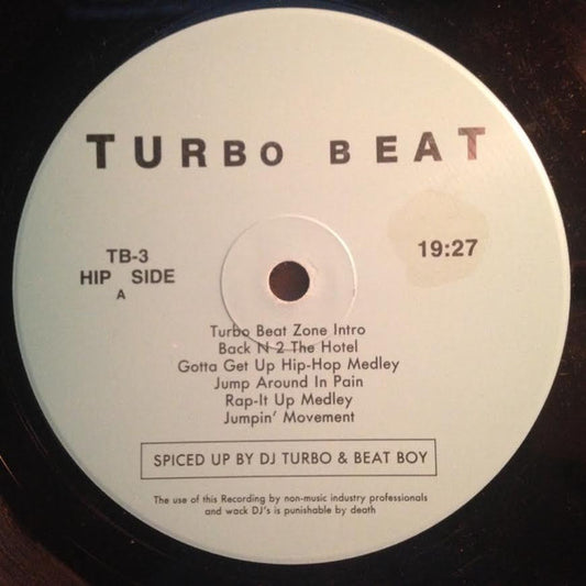 DJ Turbo (3) And Beat Boy (3) : Turbo Beat #3 (12", Mixed)