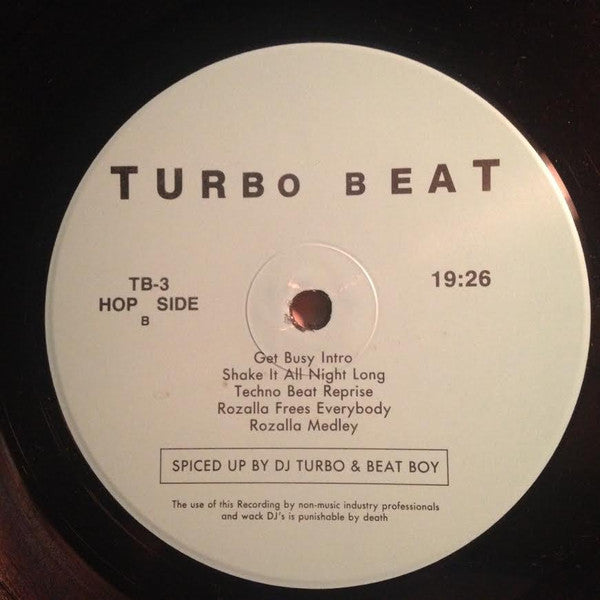 DJ Turbo (3) And Beat Boy (3) : Turbo Beat #3 (12", Mixed)