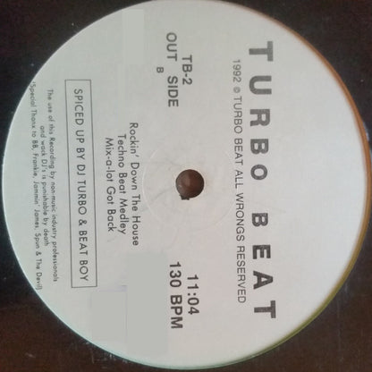 DJ Turbo (3) And Beat Boy (3) : Turbo Beat 2 (12", Mixed, Unofficial)