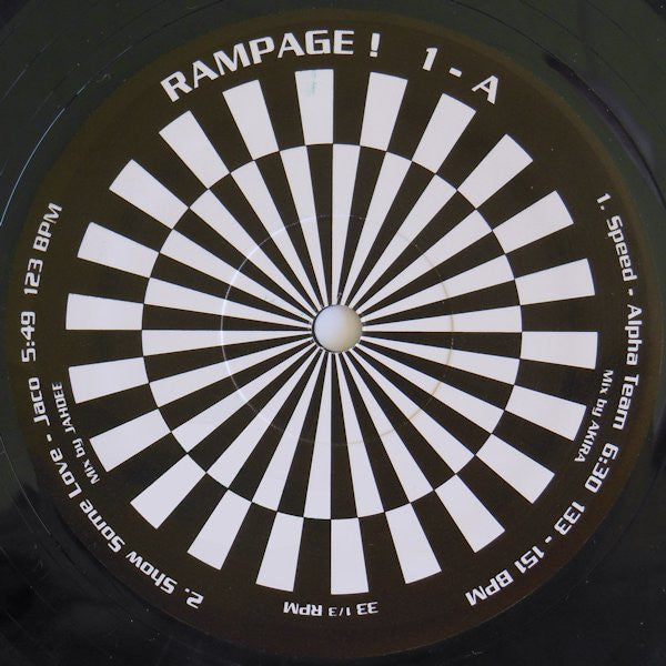 Various : Rampage! 1 (2x12", Comp, Bla)