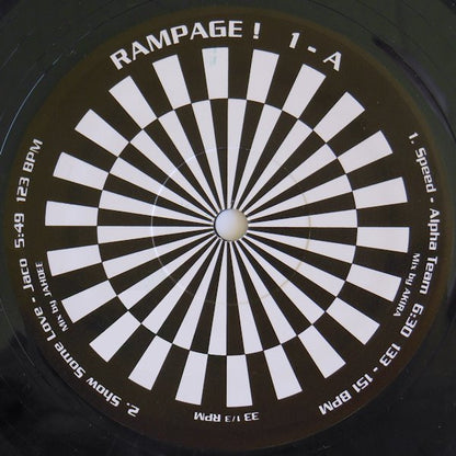 Various : Rampage! 1 (2x12", Comp, Bla)