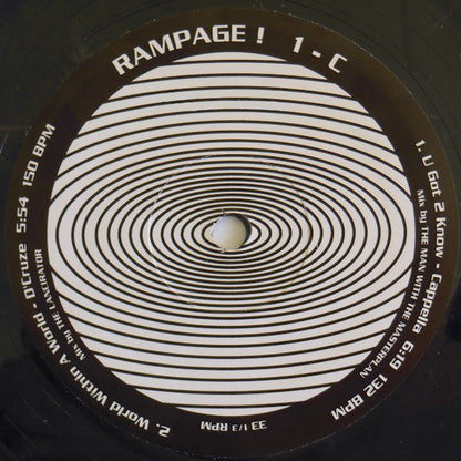 Various : Rampage! 1 (2x12", Comp, Bla)