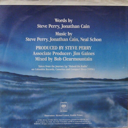 Journey : Be Good To Yourself (7", Single, Styrene)