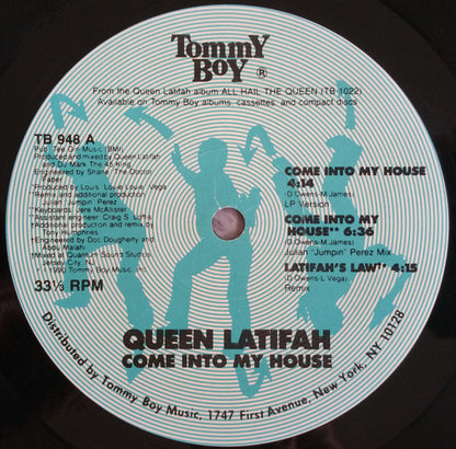 Queen Latifah : Come Into My House (12")
