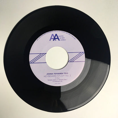 Joona Toivanen Trio : Except For / Keyboard Study No. 2  (7", Single)