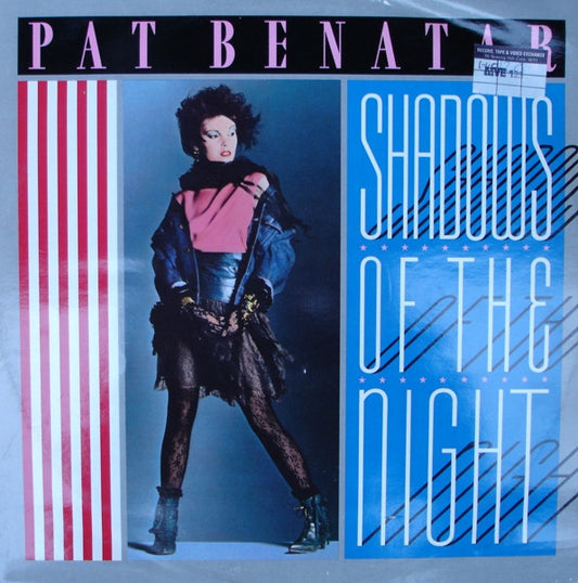 Pat Benatar : Shadows Of The Night (12", Single)