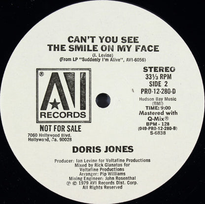 Doris Jones : Possessed (12", Single, Promo)