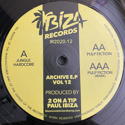 2 On A Tip : Archive E.P Vol 12 (12", EP)