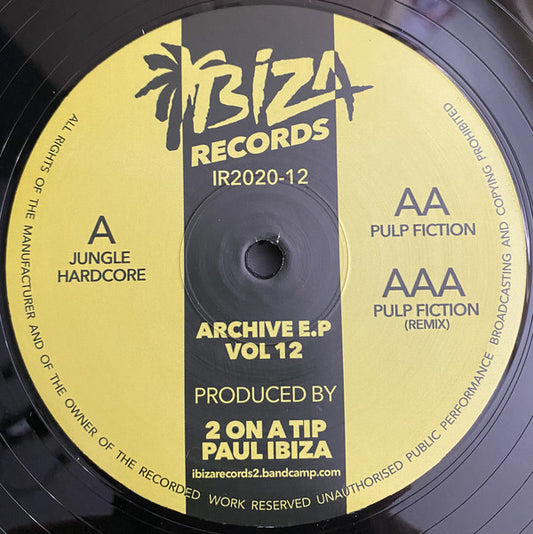 2 On A Tip : Archive E.P Vol 12 (12", EP)