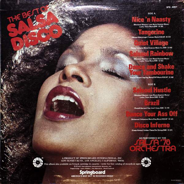 The Salsa '78 Orchestra : The Best Of Salsa Disco (LP, Album)