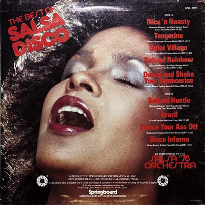 The Salsa '78 Orchestra : The Best Of Salsa Disco (LP, Album)