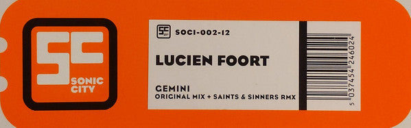 Lucien Foort : Gemini (12")