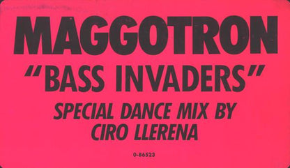 Maggotron : Bass Invaders (12", SRC)