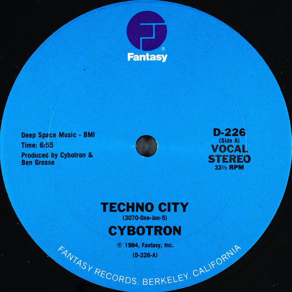 Cybotron : Techno City (12")