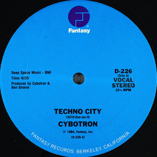 Cybotron : Techno City (12")