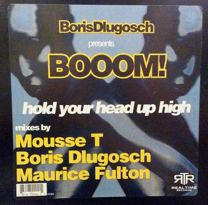 Boris Dlugosch Presents Booom! : Hold Your Head Up High (12")