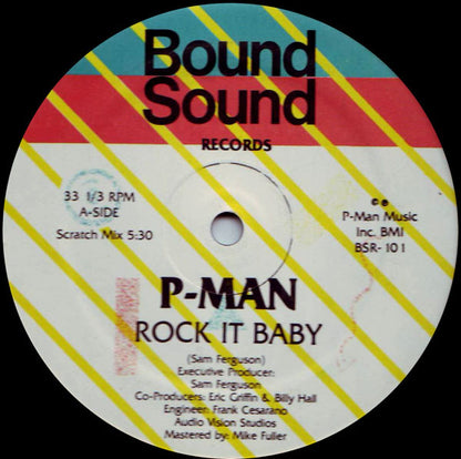P-Man : Rock It Baby (12")