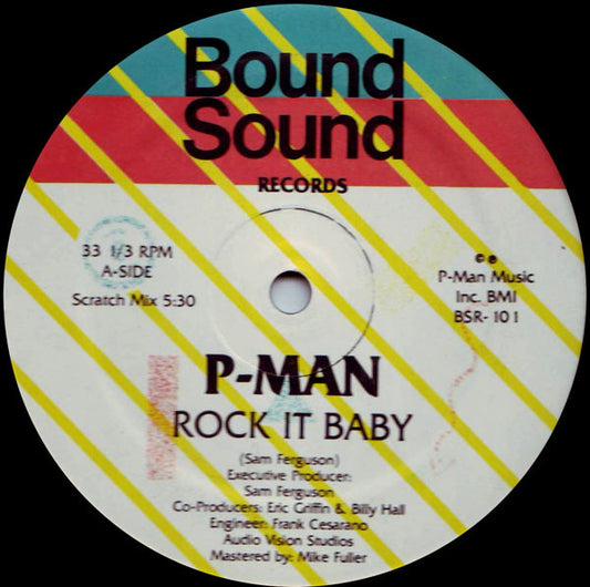 P-Man : Rock It Baby (12")