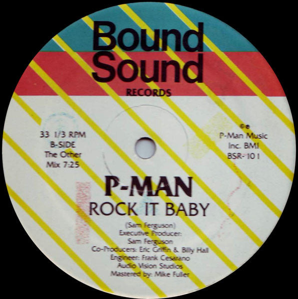 P-Man : Rock It Baby (12")