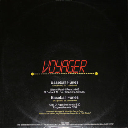 Voyager (9) : Baseball Furies (12")