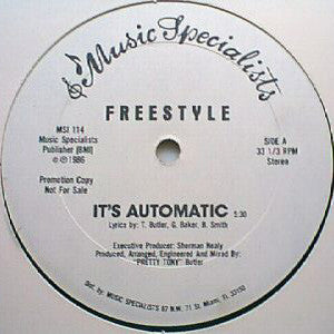 Freestyle : It's Automatic (12", Promo)