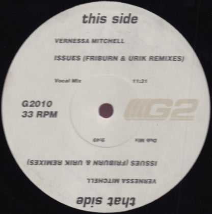 Vernessa Mitchell : Issues (Friburn & Urik Remixes) (12")